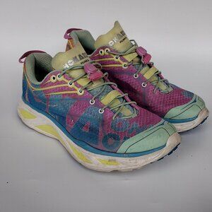 Hoka One One Huaka  Women's Multicolor Lace-Up Athletic Sneakers Size US 8.5